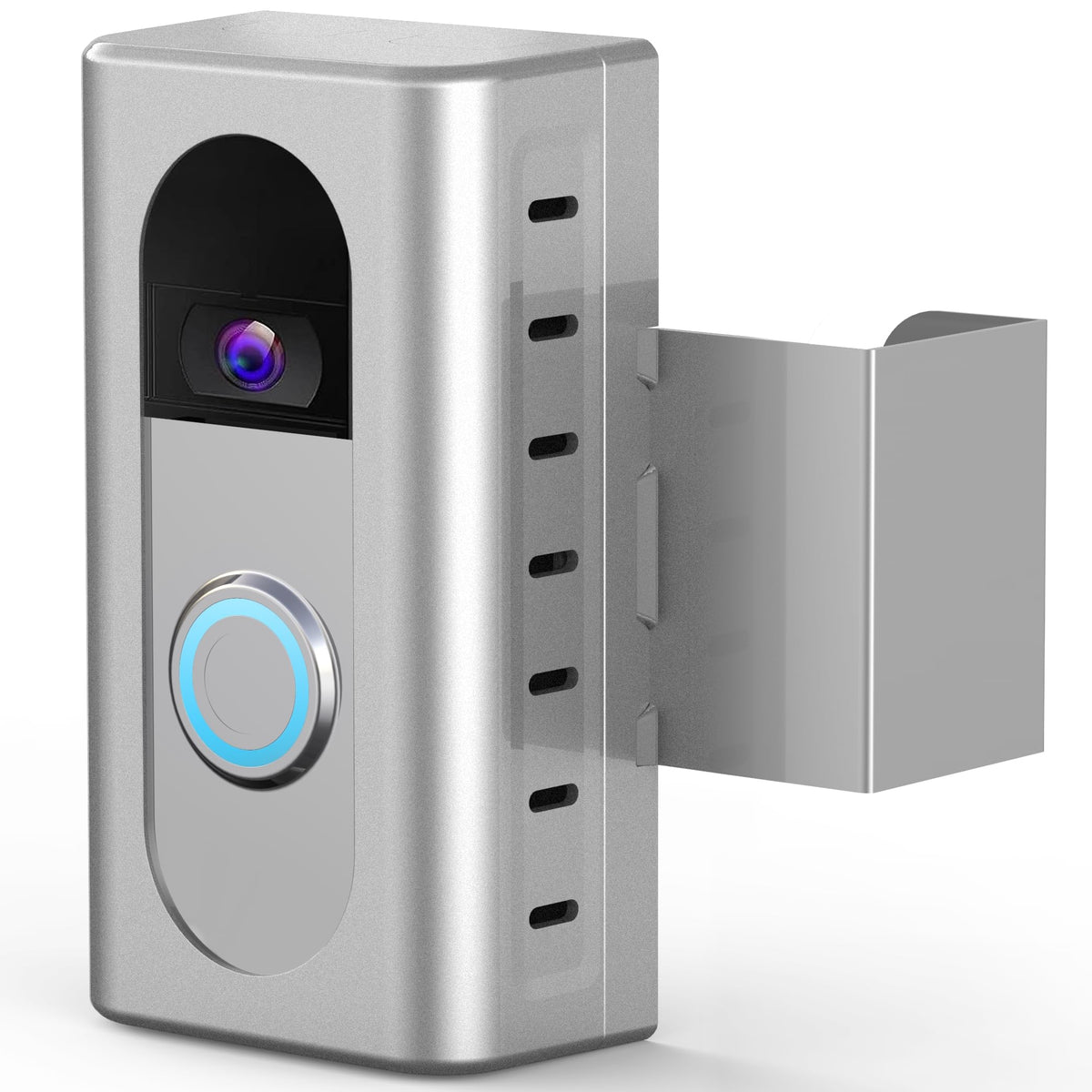 KIMILAR anti-theft doorbell mount shell secures video doorbell on standard doors.