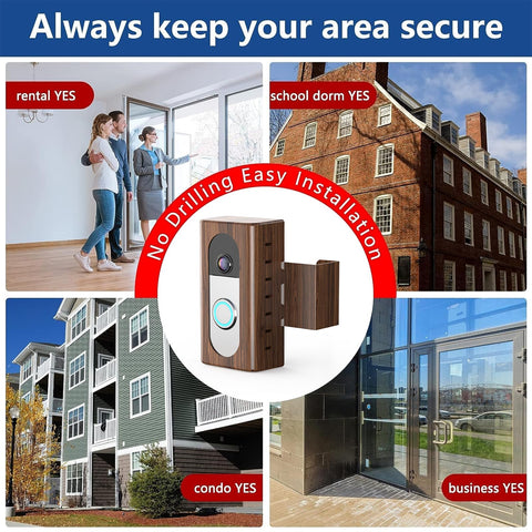 KIMILAR mounting kit includes parts for quick installation.