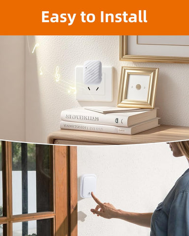 KimroG doorbell offers 38 chimes with adjustable volume for any setting