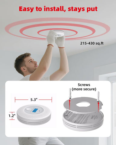 KIMROG easy installation in bedrooms, garages, or RVs with no Wi-Fi needed