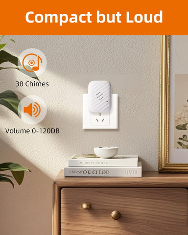 KimroG IP68 waterproof doorbell withstands rain and temperature shifts