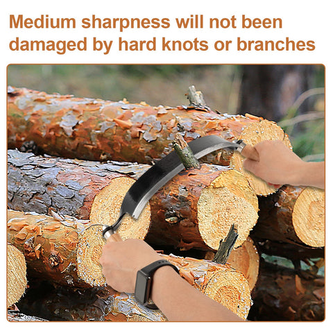 Kimting Honghui ergonomic wooden handles offer comfortable, secure grip.