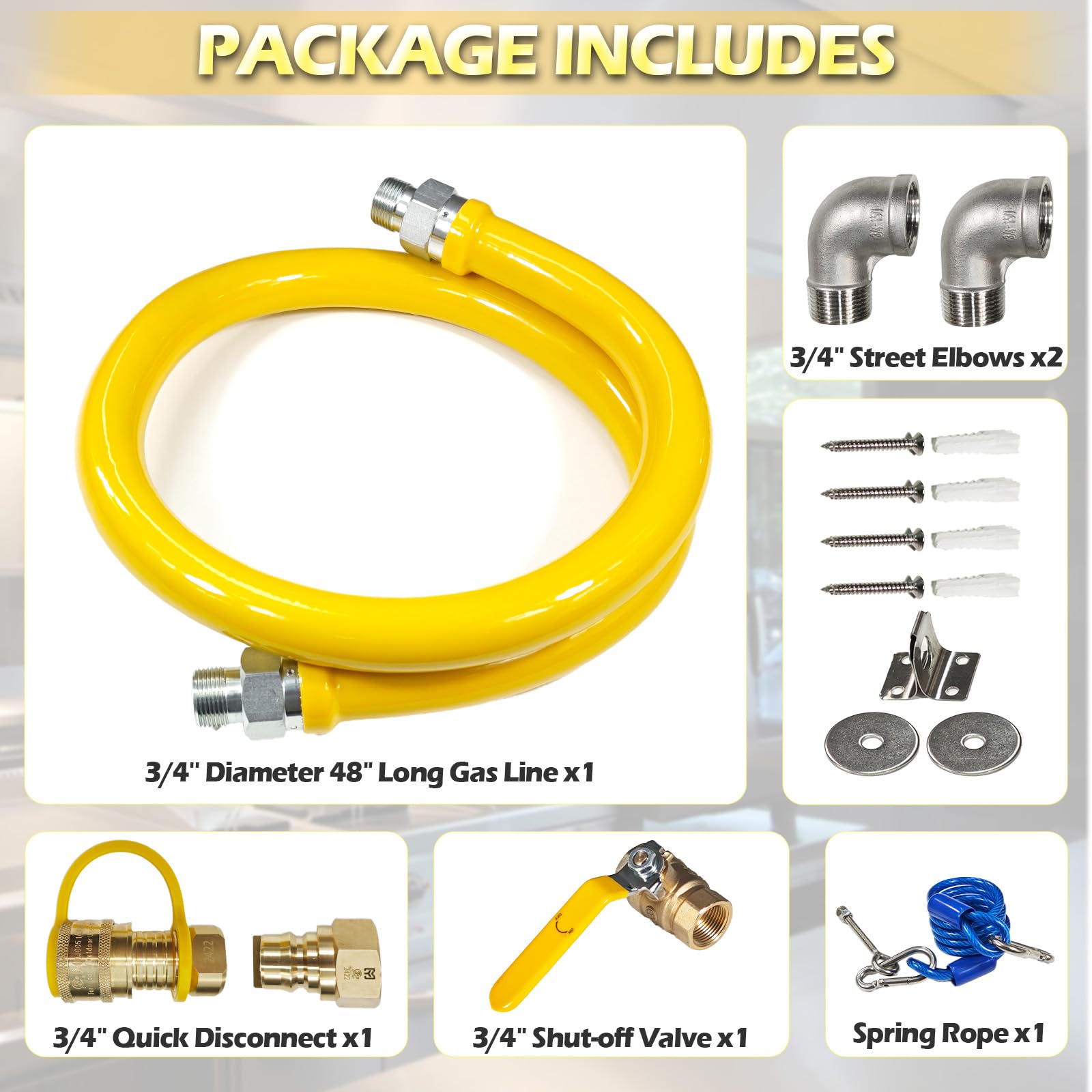 Kinchoix Safety System Kit packaging includes all components for straightforward setup.