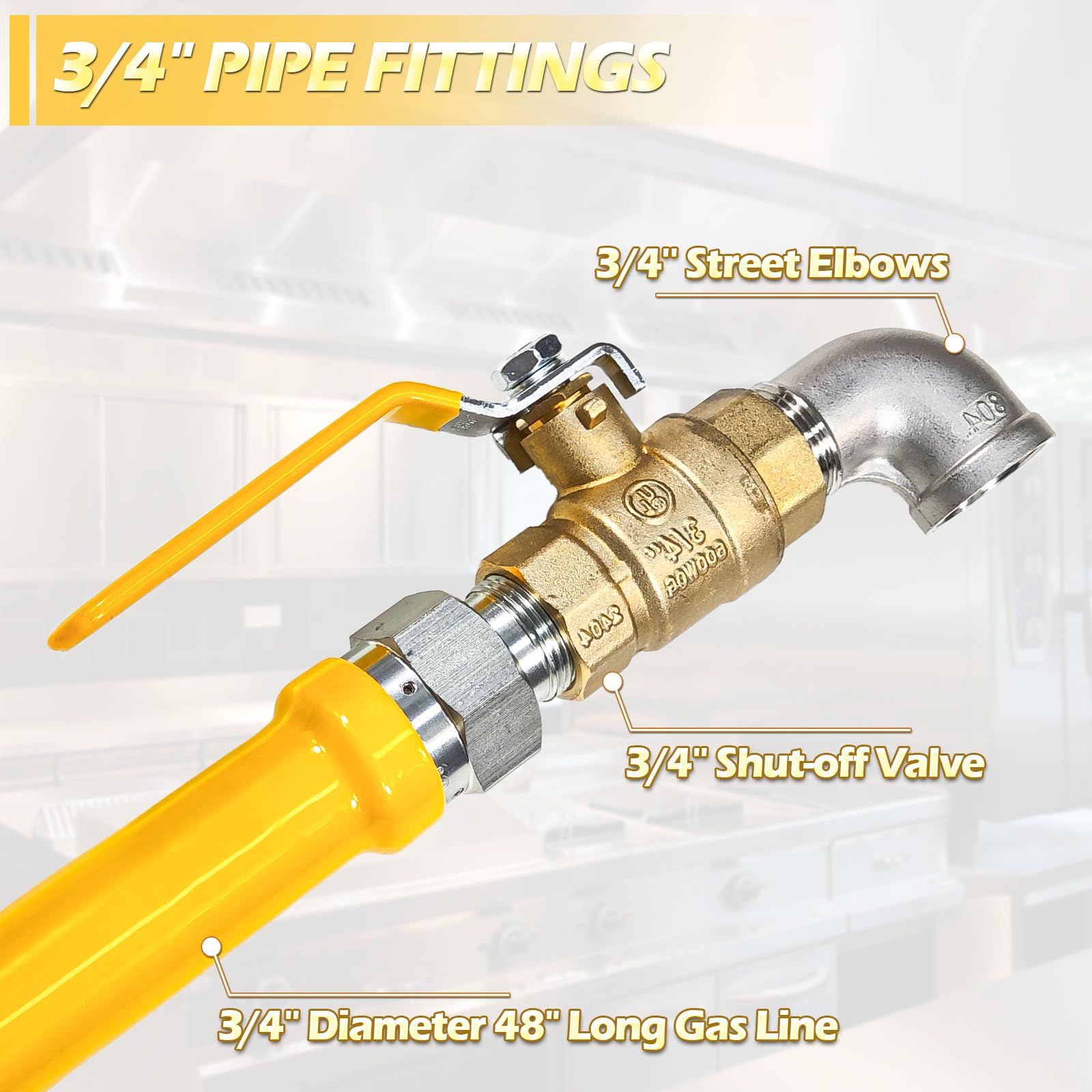 Kinchoix Safety System Kit elbows enable flexible routing with tight seals.