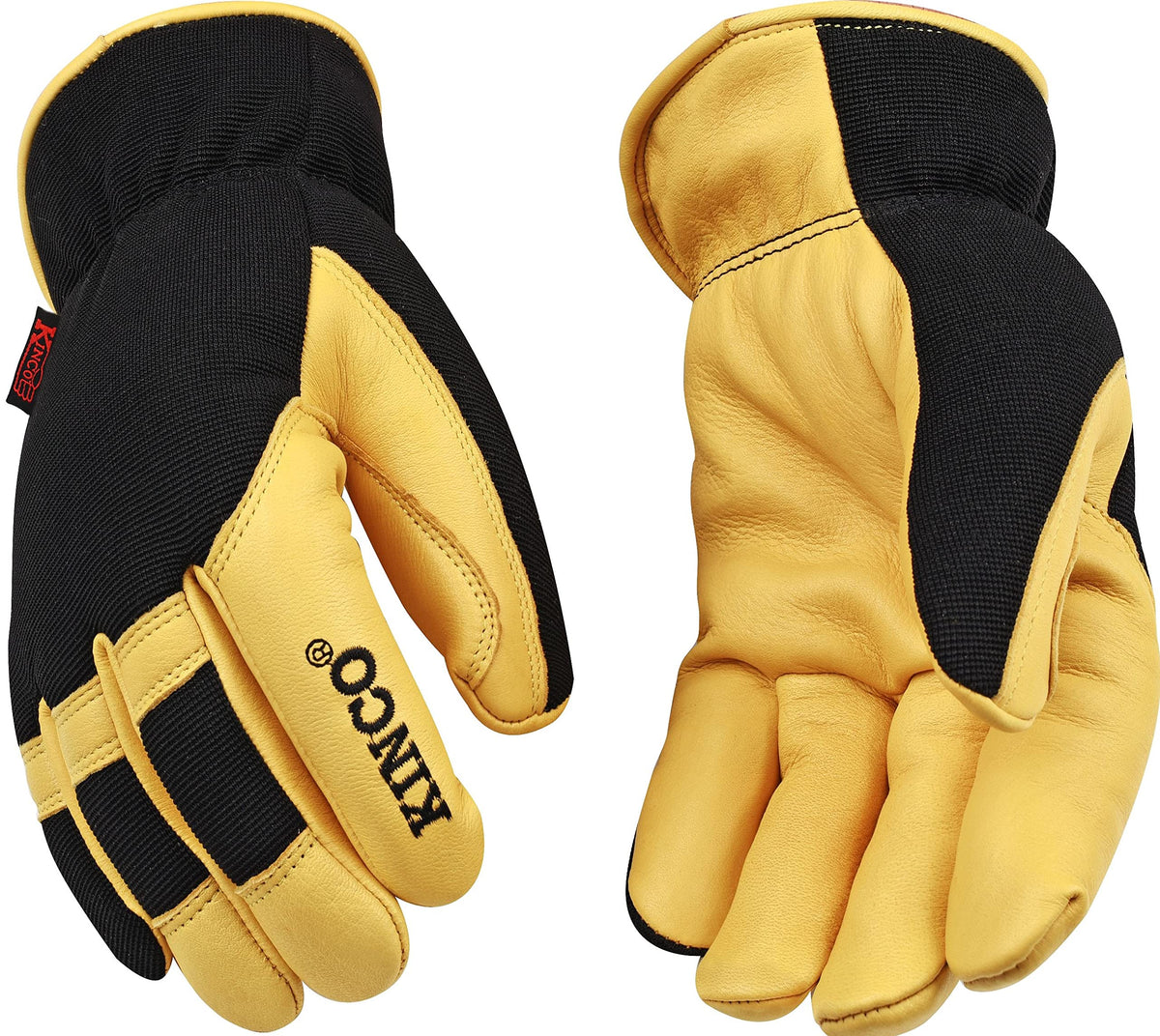 Kinco 101HK premium deerskin palm glove for durable comfort during tough tasks.