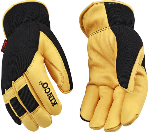 Kinco 101HK premium deerskin palm glove for durable comfort during tough tasks.