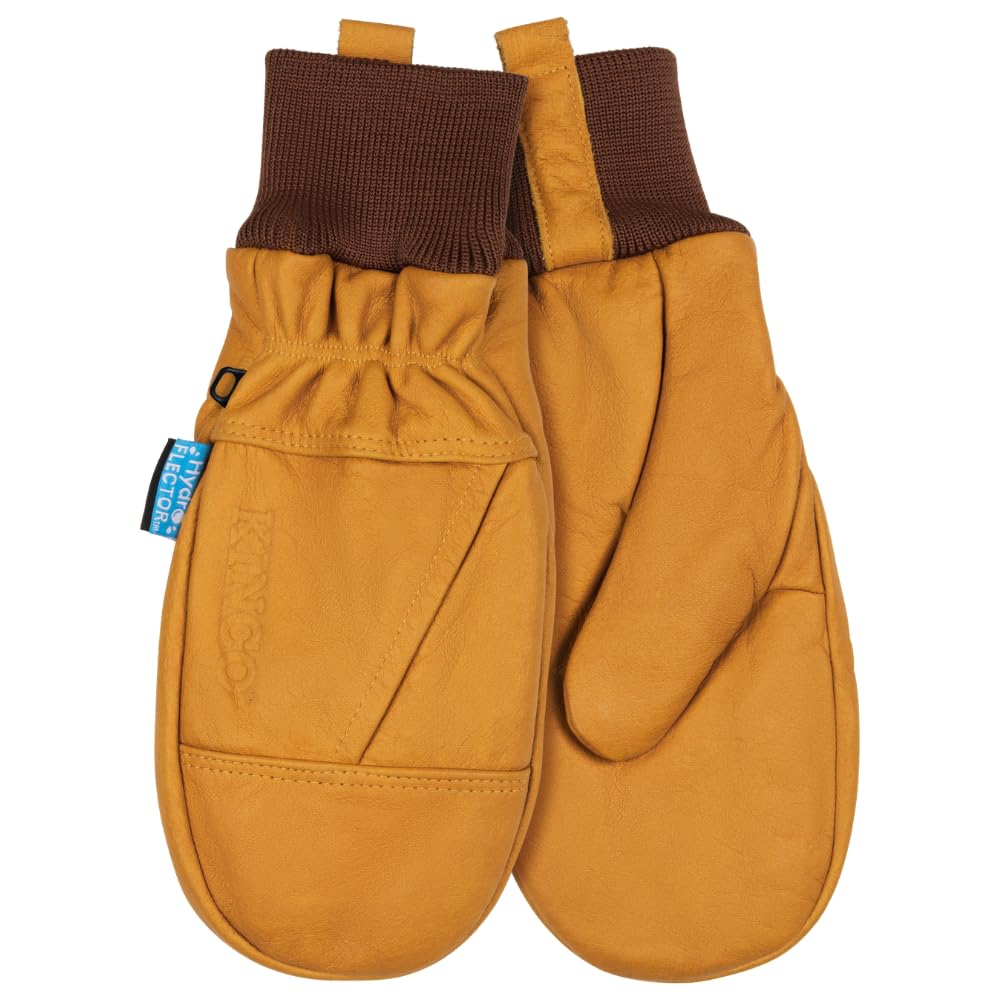 Kinco 1381KWHT-XL heat pack pocket on the back of the hand for quick warmth.
