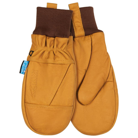 Kinco 1381KWHT-XL heat pack pocket on the back of the hand for quick warmth.