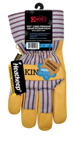 Kinco 1927 safety cuff shields wrist and blocks debris during layered wear