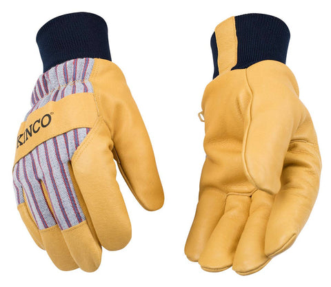 Kinco 1927KW glove in action shown on outdoor tasks