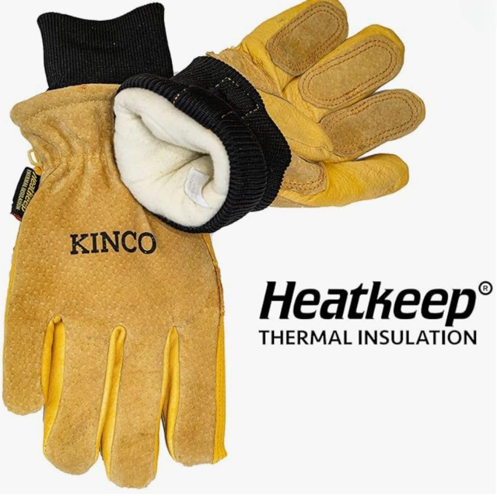 Kinco 901-L Nikwax wax treatment enhances water resistance in wet conditions