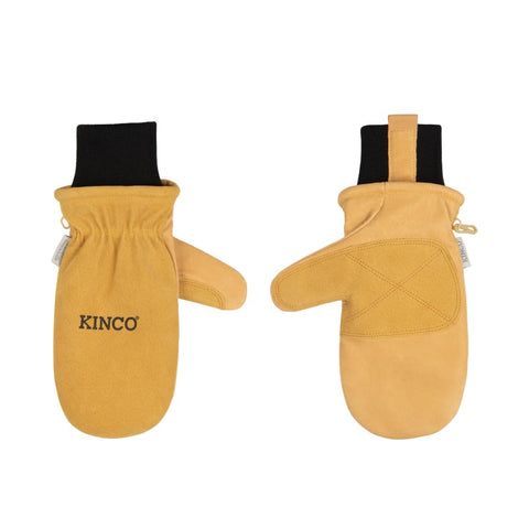 Kinco 901TW-S palm patch highlighting reinforced wear area for extended glove life.