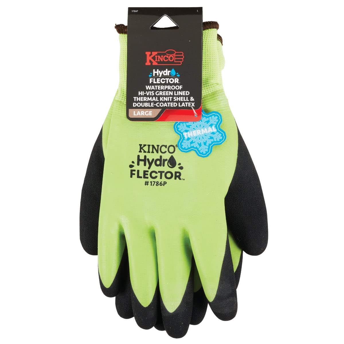 Kinco Hydroflector glove cuff detail showing warm, snug fit for extended use.