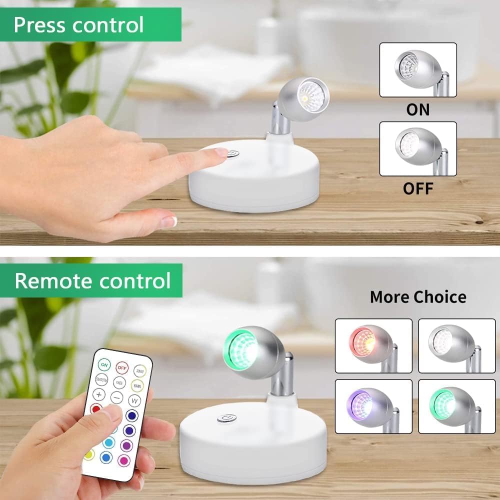 KINDEEP 12-color color-changing light for mood accents and scenes.