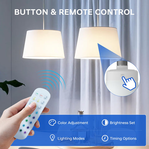 KINDEEP provides 3 color temps plus rgb for versatile moods.