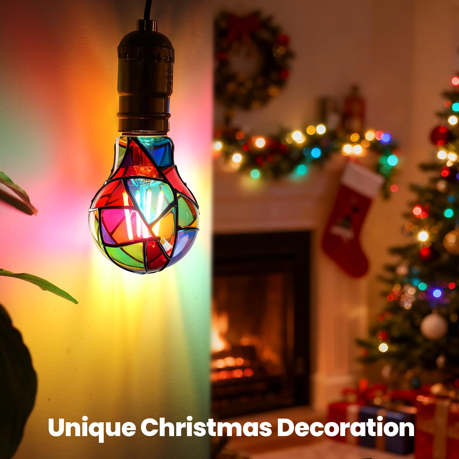 KINDEEP artisanal light showcases hand-painted glass texture