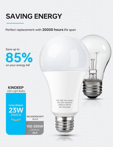 KINDEEP Yellow Bug Light Outdoor in use on a patio for relaxed evenings