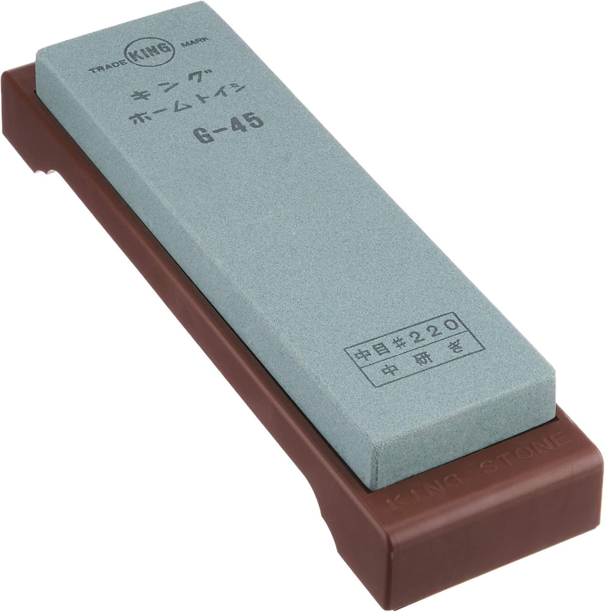 King whetstone 220 grit rough sharpening for knives