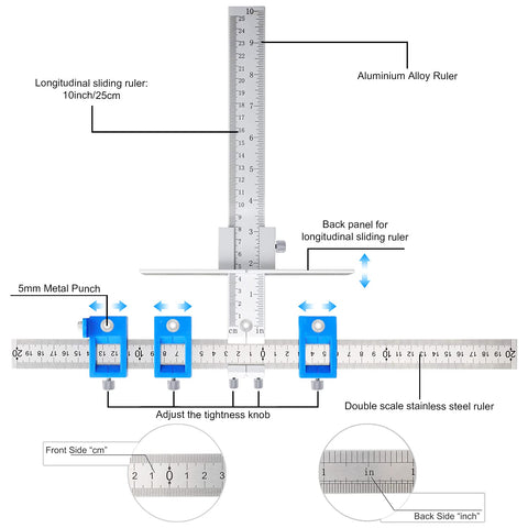 King&Charles aluminum cabinet jig built for durability and long-lasting use