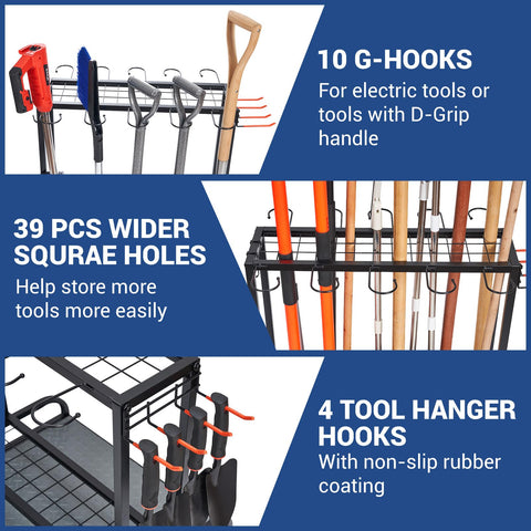 Kingarage heavy-duty steel frame demonstrates durable 2 cm construction