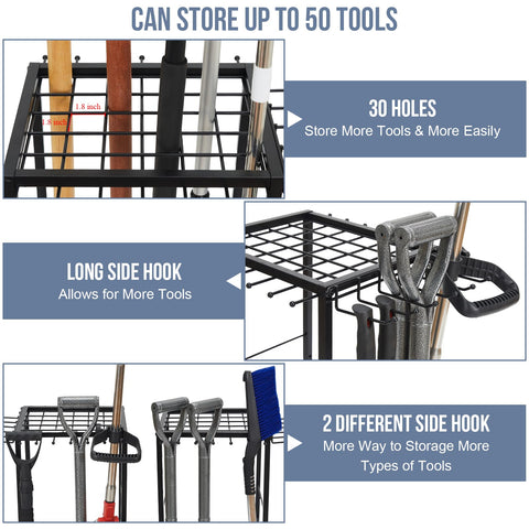 Kingarage steel protective mat cushions tools and protects finishes.