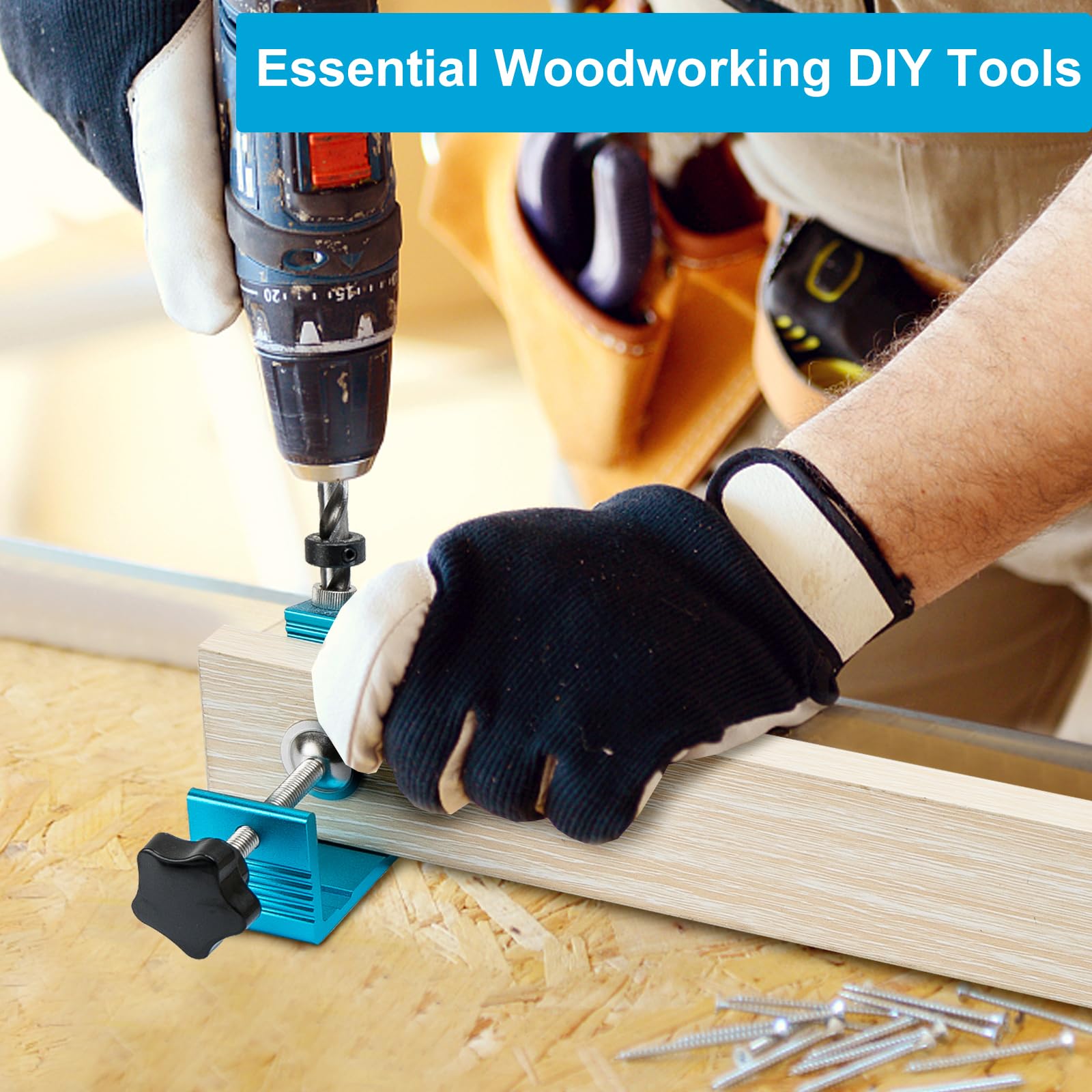 Compact portable design fits on a workbench or toolbox.