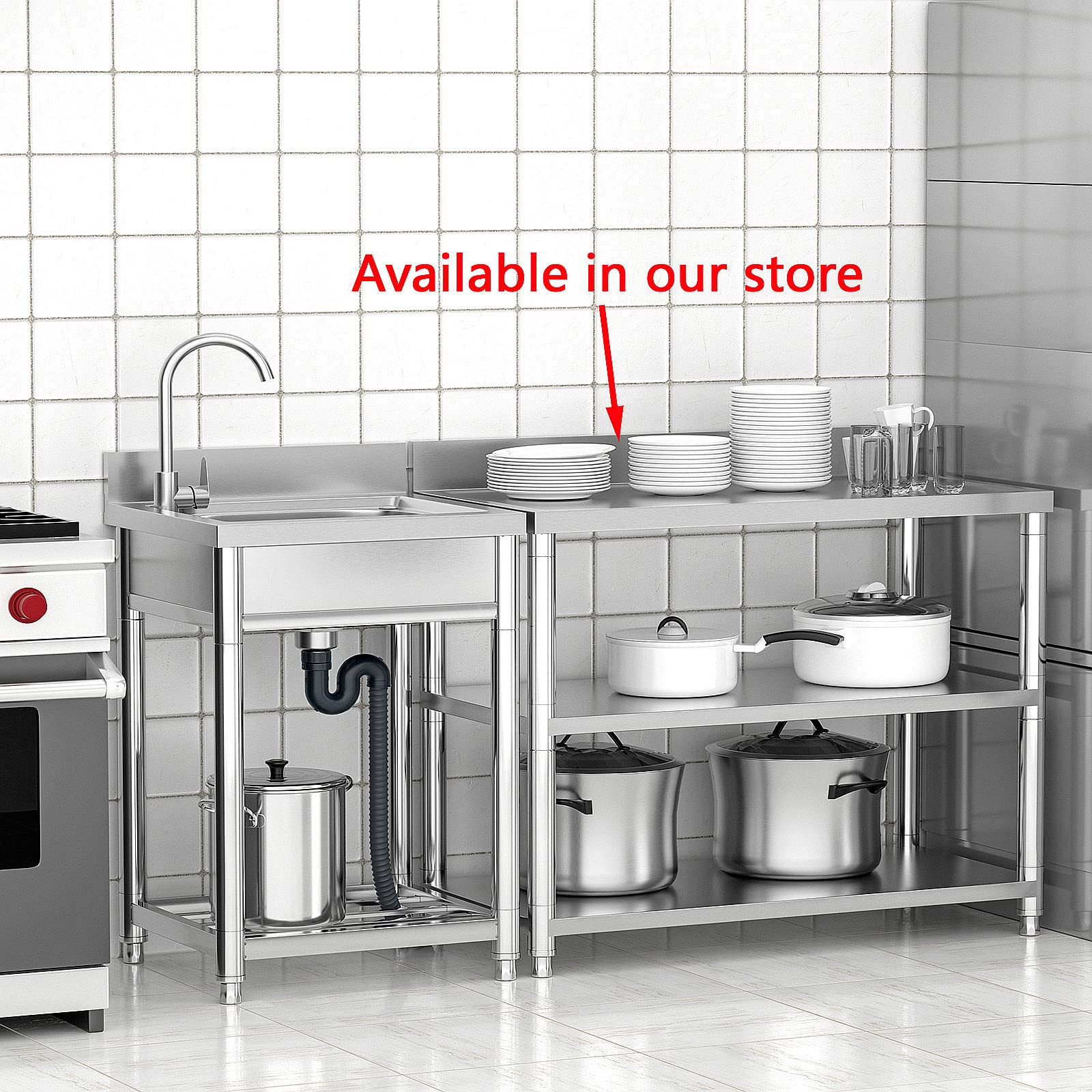 KINGBO polished stainless surface resists corrosion for lasting shine.
