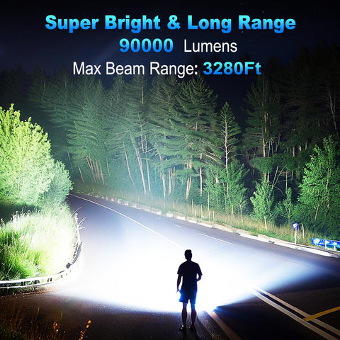 KINGCAESAR 90k-lumen beam delivers clear light across large areas