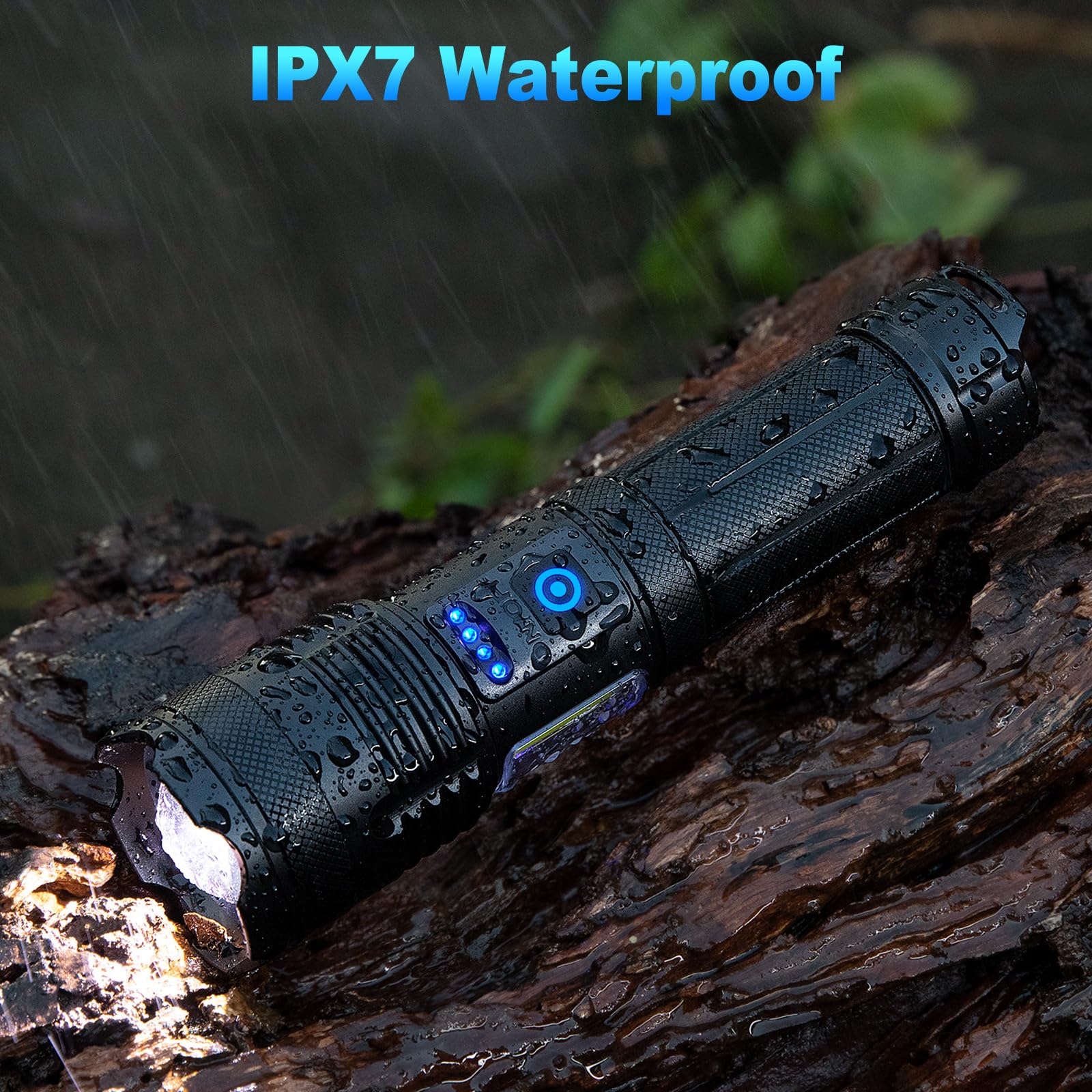 KINGCAESAR high-lumen light ideal for camping and yard work