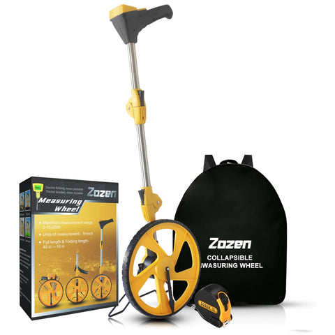 King&Charles Zozen measuring wheel with backlit display for easy readings.