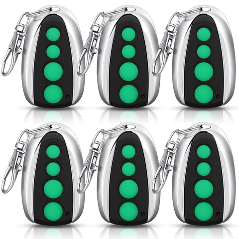 Kingdder 6-pcs garage door remotes bundle enables quick access across multiple doors.