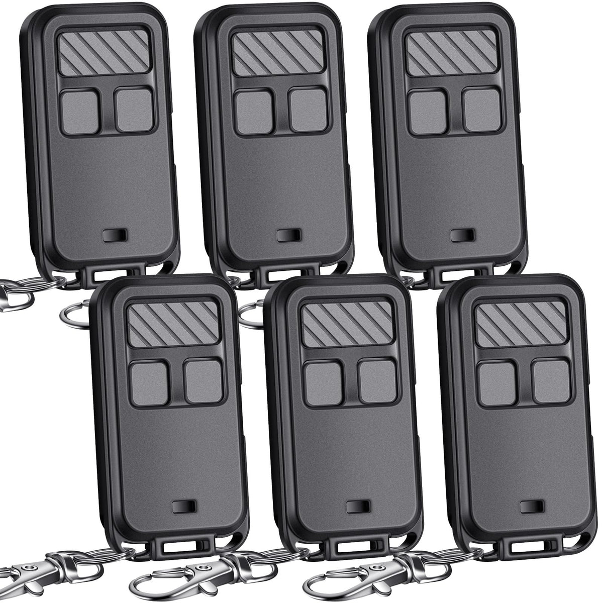 Kingdder 890MAX universal remote in a six-pack for universal garage door compatibility.