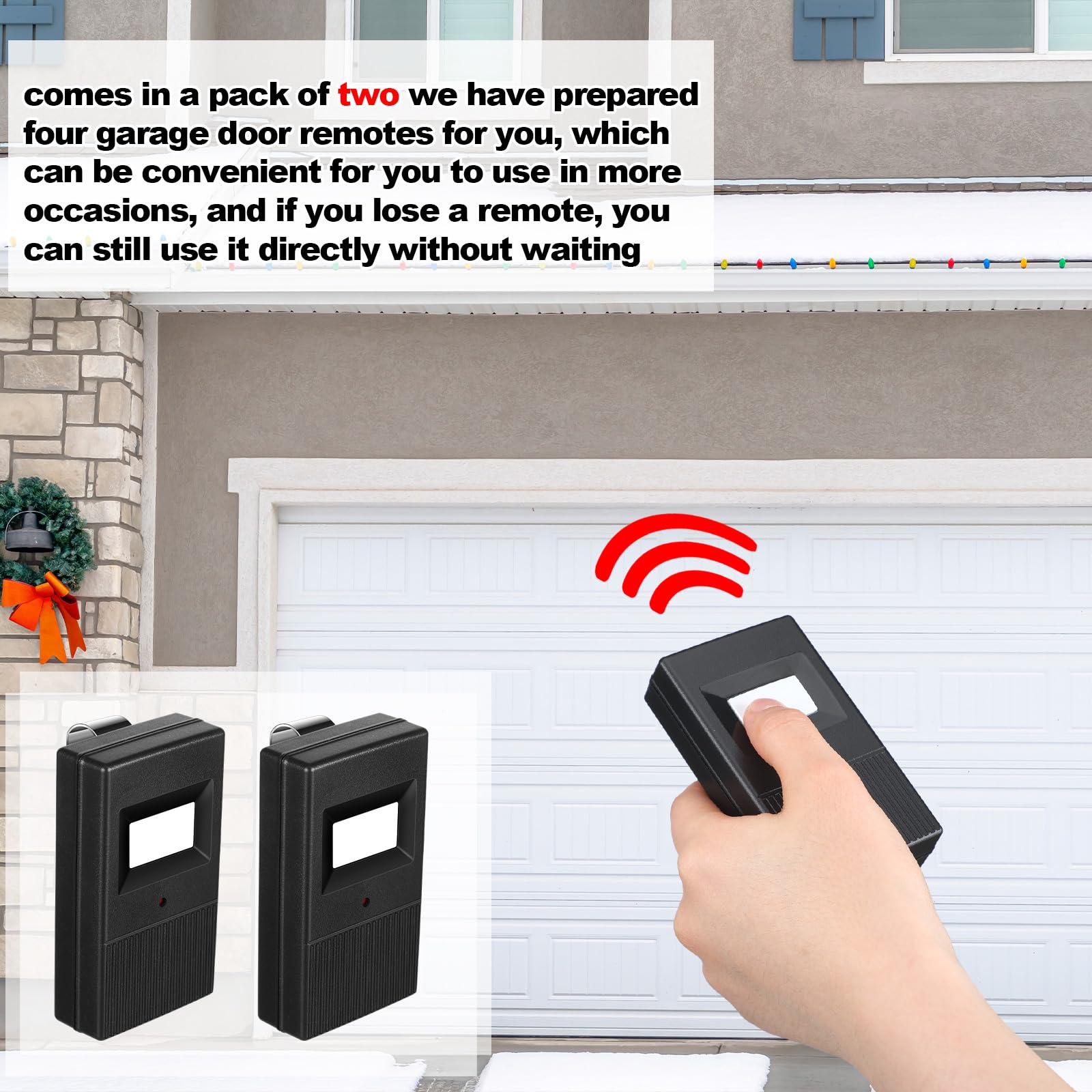Kingdder compact portable remote fits in pocket.