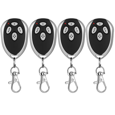 Kingdder 4-channel remote front view for easy, keychain-ready access.