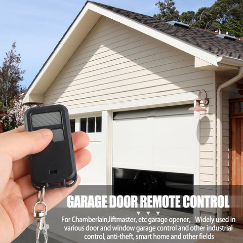 Kingdder universal remote compatible with LiftMaster and Chamberlain.