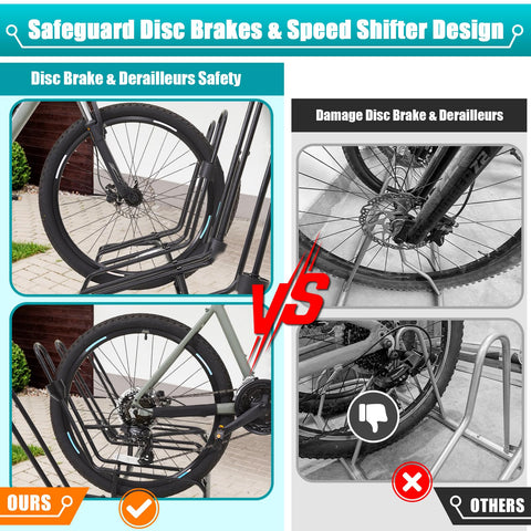 Kinghouse stand demonstrates 12–29 inch tire compatibility for versatile bikes