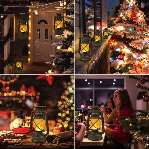 KINGLEAD solar lantern auto on off provides hands-free night lighting.
