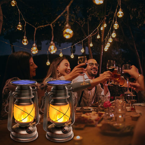 KINGLEAD lantern suitable for table or wall mounting in patios.