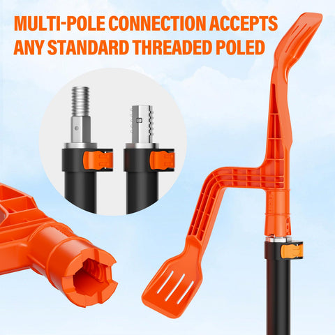 KINGLEV lightweight-gutter-cleaner offers easy handling and portability.