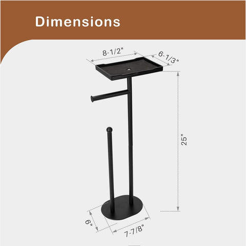 Kingmate bathroom stand fits a plant or decor for a calming space.