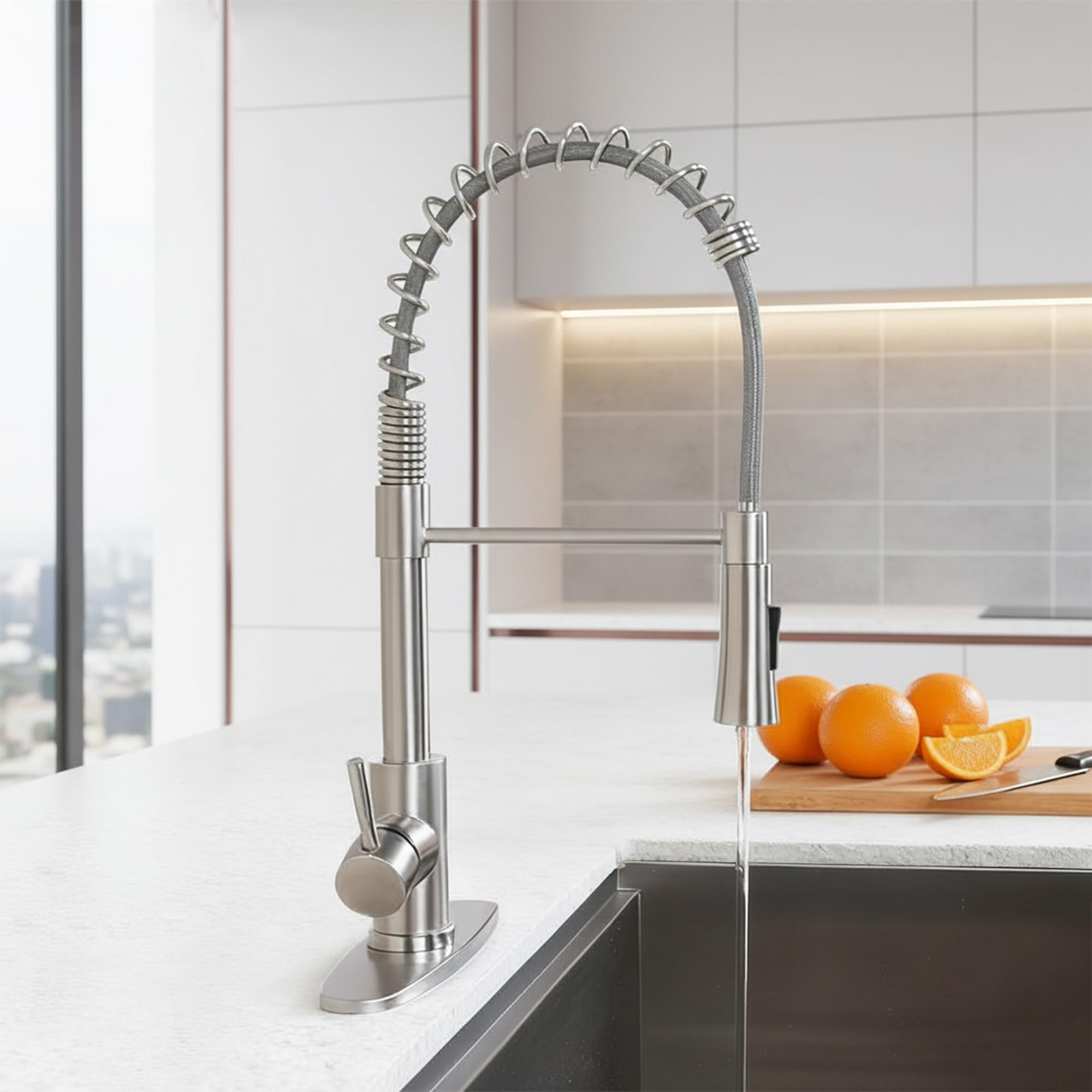 Kingo Home drip-free ceramic valve minimizes leaks and maintenance