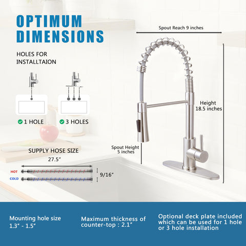 Kingo Home dual spray modes for versatile cleaning tasks