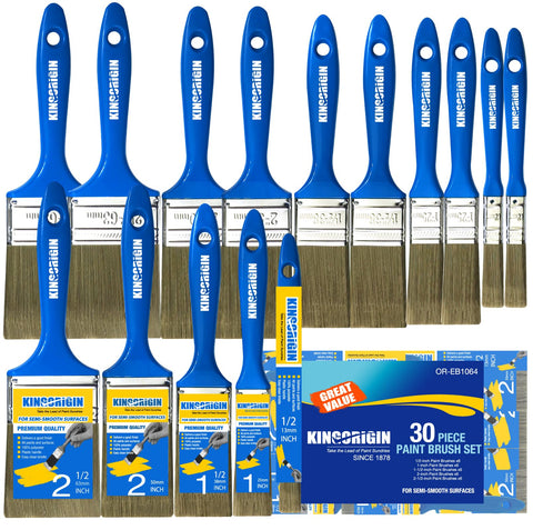 KingOrigin brush set 0.5 inch detail work for edges and corners