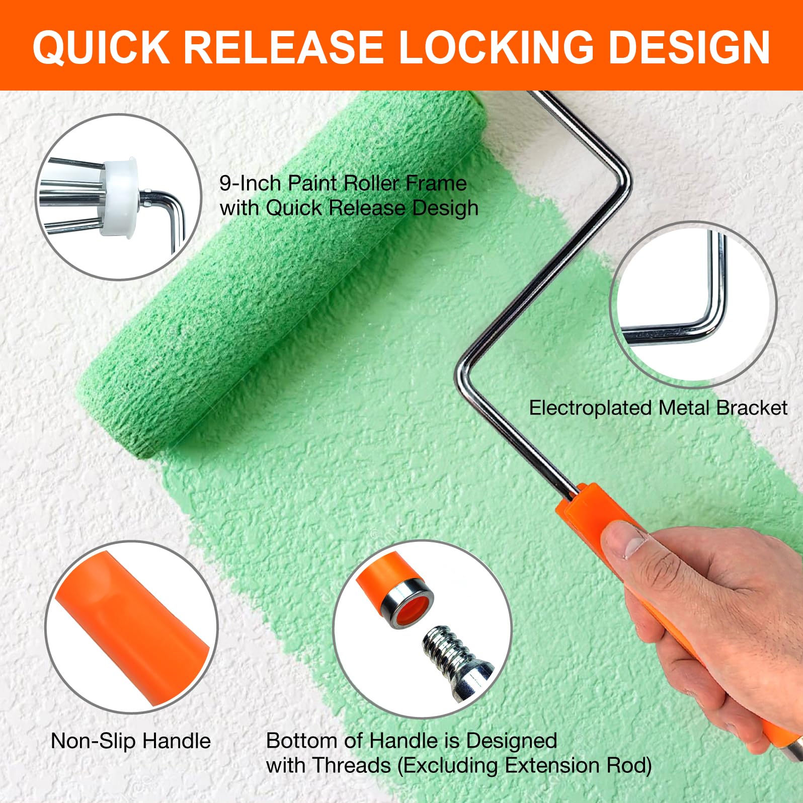KingOrigin deep-well tray with anti-splash ribs for cleaner loading.