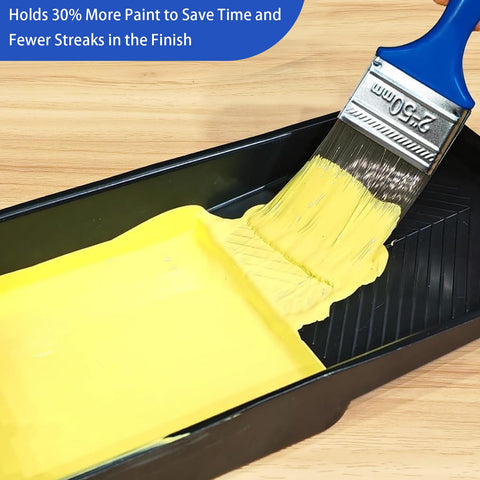 KingOrigin brushes compatible with oil, latex and acrylic paints for versatile projects