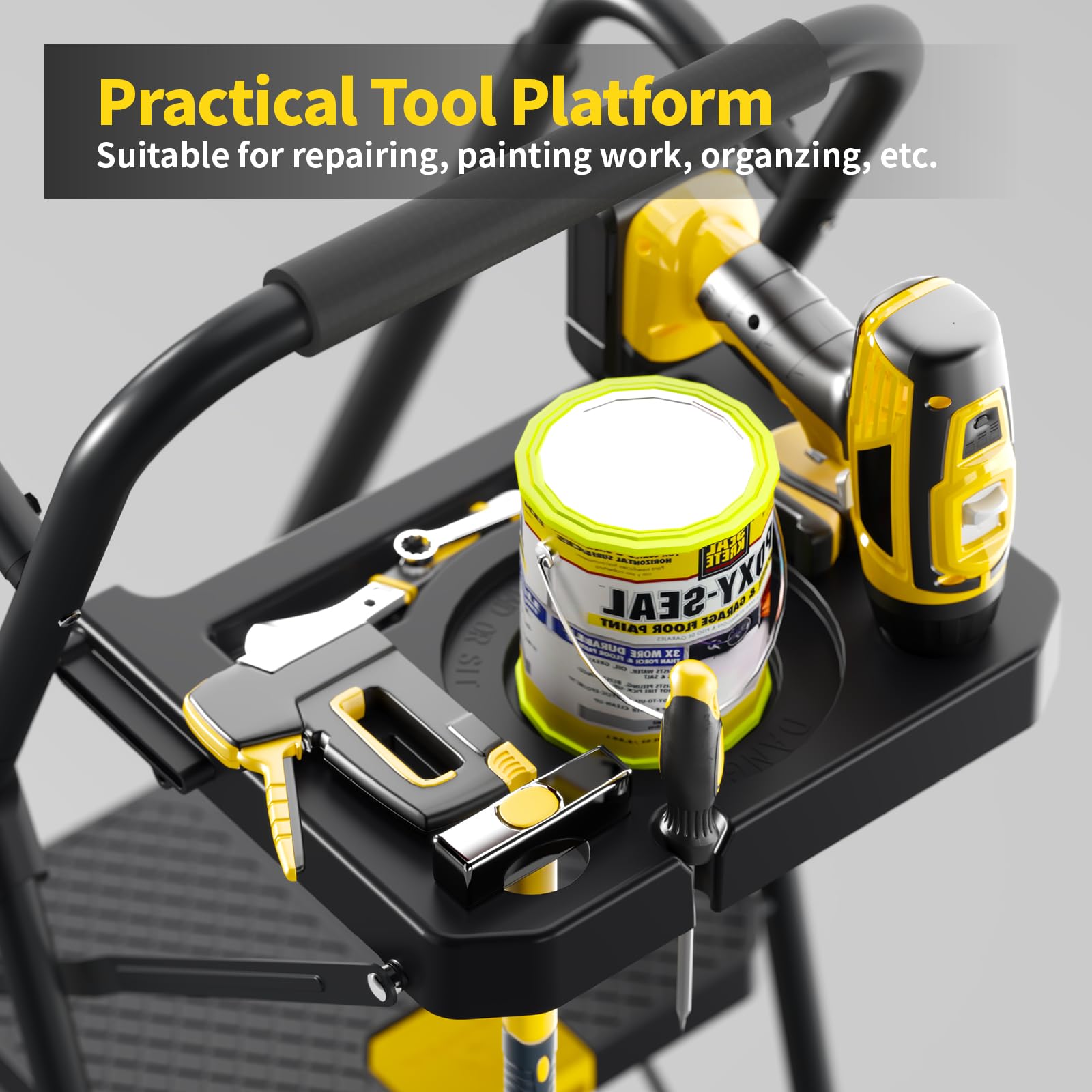 KINGRACK horseshoe feet reduce movement and protect floors during setup.