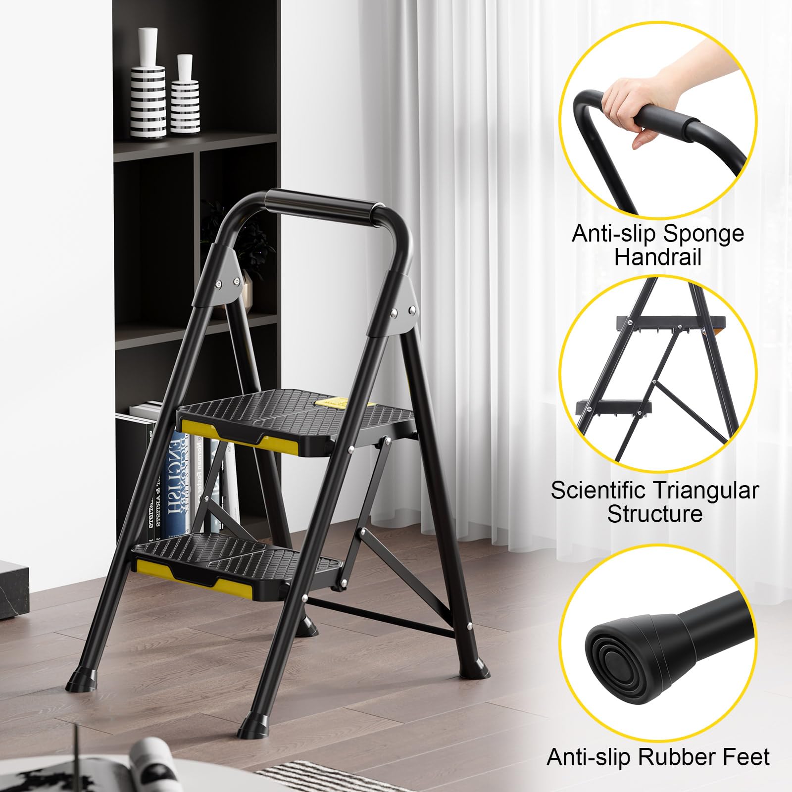 KINGRACK folded compact storage against a wall