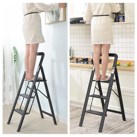 KINGRACK handrail adds extra support during uses in the kitchen