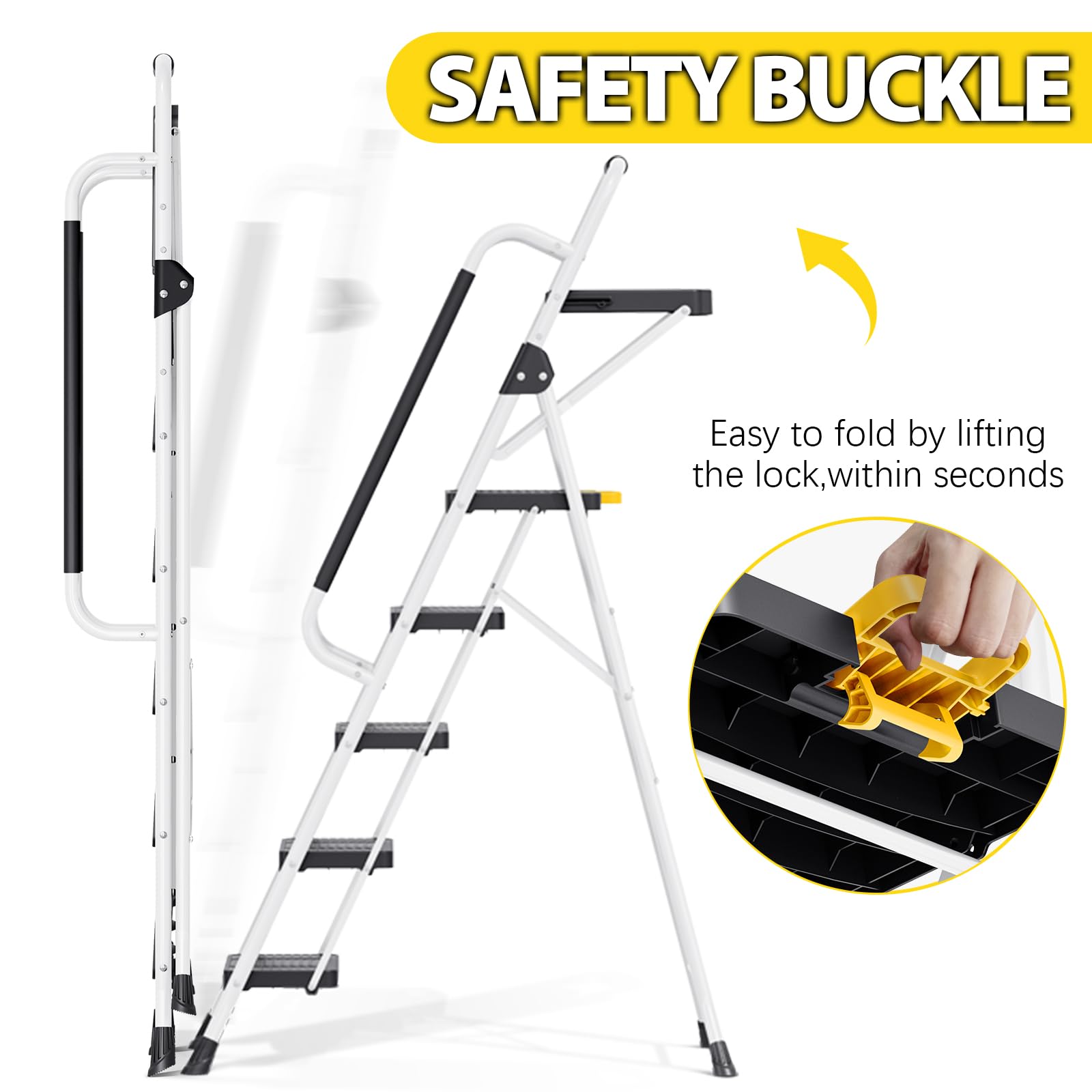 KINGRACK soft sponge handrails for comfortable grip on climbs