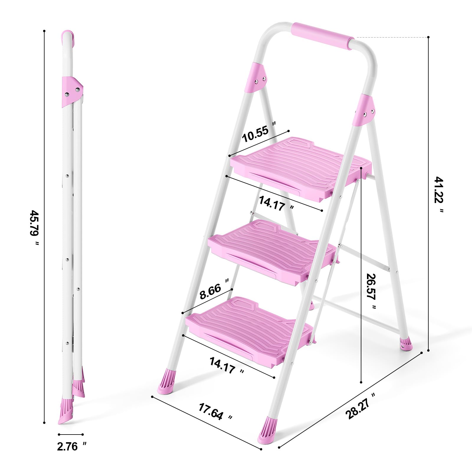 KINGRACK versatile ladder suitable for kitchen, garage, or office tasks